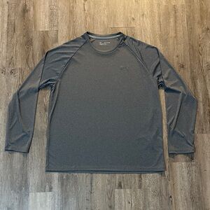Under Armour Gray Long Sleeve Shirt - Loose Fit